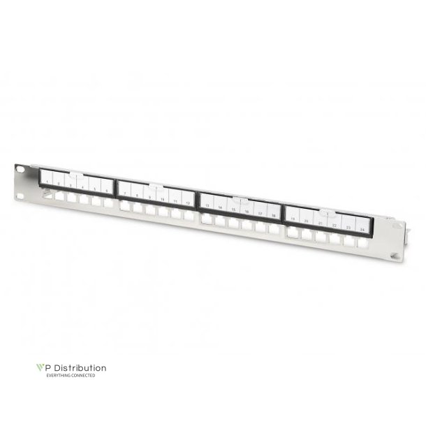 Modular patch panel, 24-port