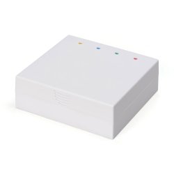 FTTH Outlet, with 2x LC (APC) DX adapter Surfacemount