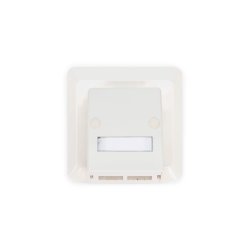 Fiber Flush Mount Wall-Outlet For SC and LC Adapter