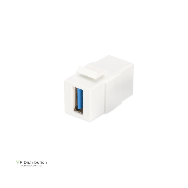 USB 3.0 Keystone Jack for DN-93832, pure white (RAL 9003)