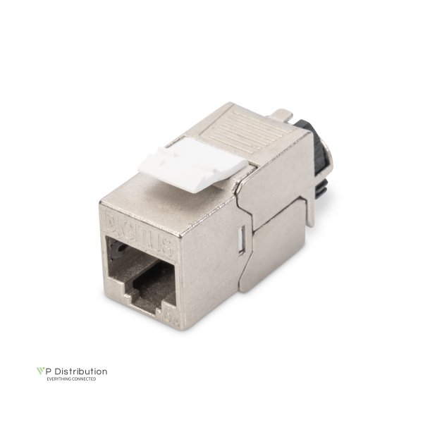 CAT 6A Keystone Jack, shielded tool free connection