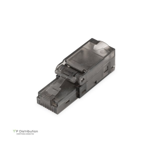 CAT 6A connector for field assembly, unshielded AWG 27/7 to 22/1, solid and stranded wire