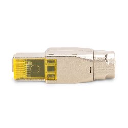 CAT 6A tool-less connector, AWG 22-27, supports up to 4PPoE, IEEE802.3bt