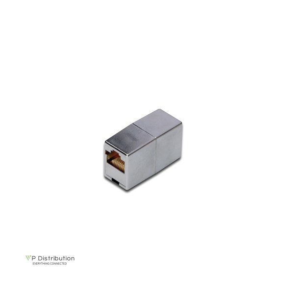 CAT 5e Modular Coupler, shielded RJ45 to RJ45
