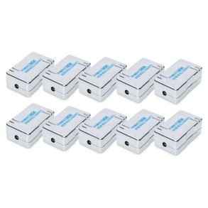 connection module for twisted pair cables LSA, shielded, CAT 6, 10 pieces