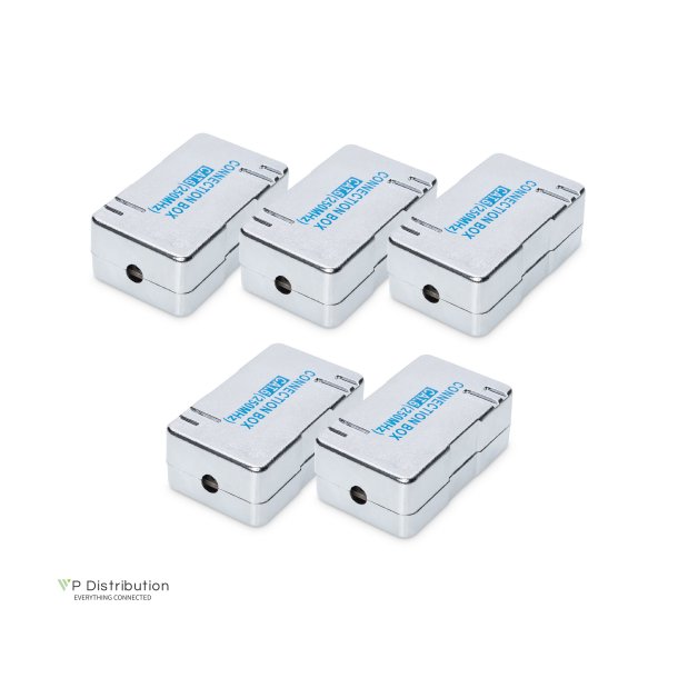 connection module for twisted pair cables LSA, shielded, CAT 6, 5 pieces
