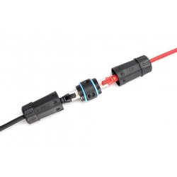 CAT 6A outdoor connection, protection class IP68, RJ45 to RJ45 connection