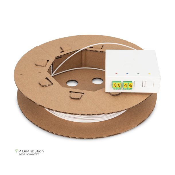 Fttx - Installation Kit, 4-Core, LC connector 30 m, APC, NE4