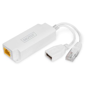 Digitus Gigabit USB-A PoE Splitter USB Type A Female