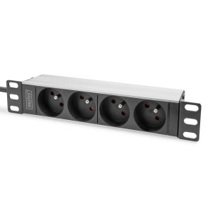 Digitus 1U Aluminum PDU, 254 mm (10