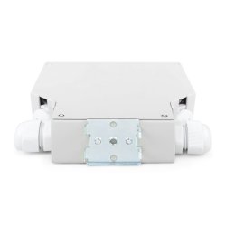 Fiber DIN Rail Box, Preassembled, MM OM4, 6 SC DX with Pigtails and Couplers