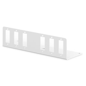 Digitus Adapter plate for DN-96800S-2, grey (RAL 7035) 6x SC-DX, LC-QD