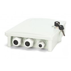 FTTH/FTTB Distribution box, assembled, OS2, 12 fibers, LC/APC
