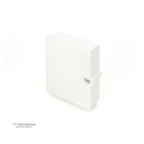 FTTH/FTTB Distribution box, assembled, OS2, 12 fibers, LC/APC