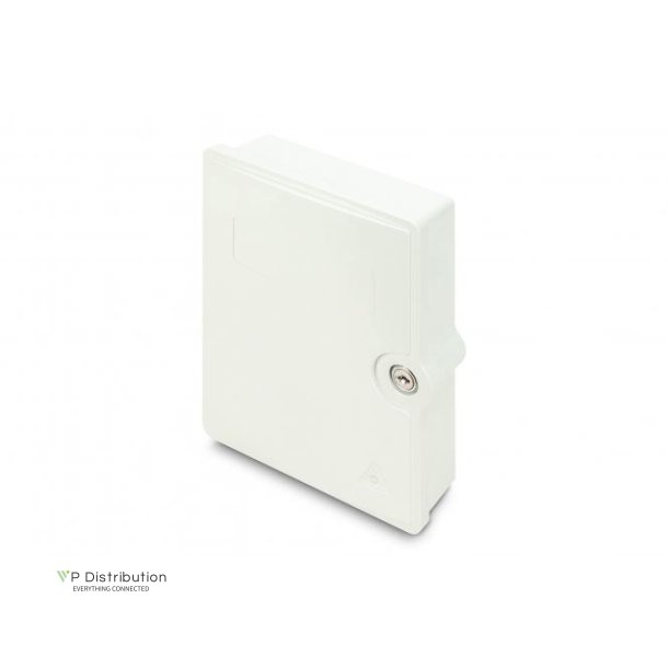 FTTH/FTTB Distribution box, assembled, OS2, 12 fibers, LC/PC