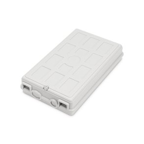 Digitus FO distribution box, outdoor, 8x SC SX/LC DX 53x148x243 mm