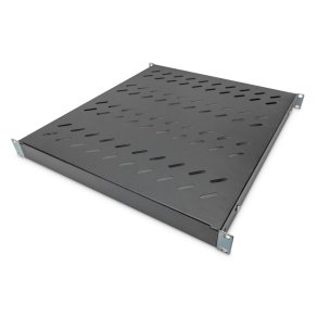 Digitus 1U fixed shelf for 800 mm depth racks 43x483x508 mm, adjust. up to 700 mm depth, black
