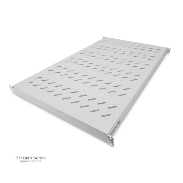 Digitus 1U fixed shelf for 1000 mm depth racks 43x484x708 mm, adjust. up to 900 mm depth, grey