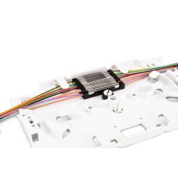 Fiber Optic Crimp Splice Protection 1 Tray with 15 pcs