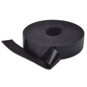 Digitus Hook and loop tape, 20 mm wide for structured cabling, 10 m roll, color black