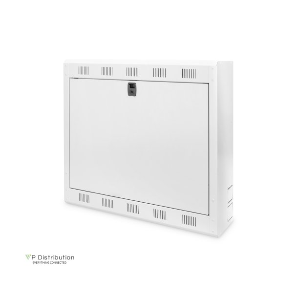 Digitus DVR wall mounting cabinet 550x580x160 mm, grey (RAL 7035)