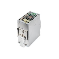 Industrial Power Supply 48V DC, 240W AC-DC, metal case, DIN rail mountable