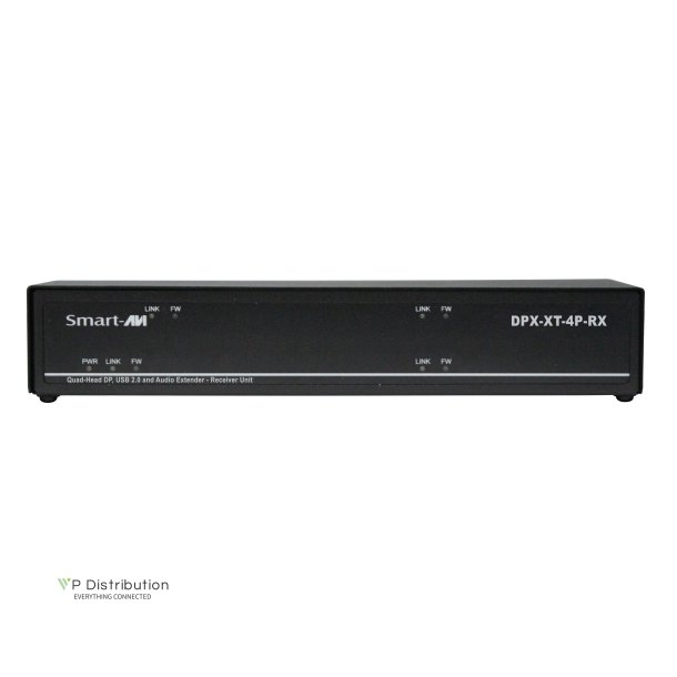 SmartAVI2 HDMI, USB 2.0, Audio via Dual Fiber Receiver. Includes: [DFX-XT-2P-RX-S, PS5VD3A-WLLMNT