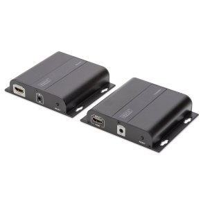 Digitus 4K HDMI Extender Set over IP, 4K*2K@30Hz over network cable (CAT 5/5e/6/7), black