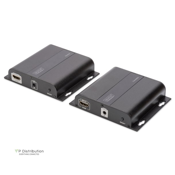 Digitus 4K HDMI Extender Set over IP, 4K*2K@30Hz over network cable (CAT 5/5e/6/7), black