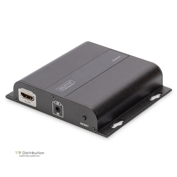 Digitus 4K HDMI Extender over IP, 4K*2K@30Hz over network cable (CAT 5/5e/6/7), Receiver Unit