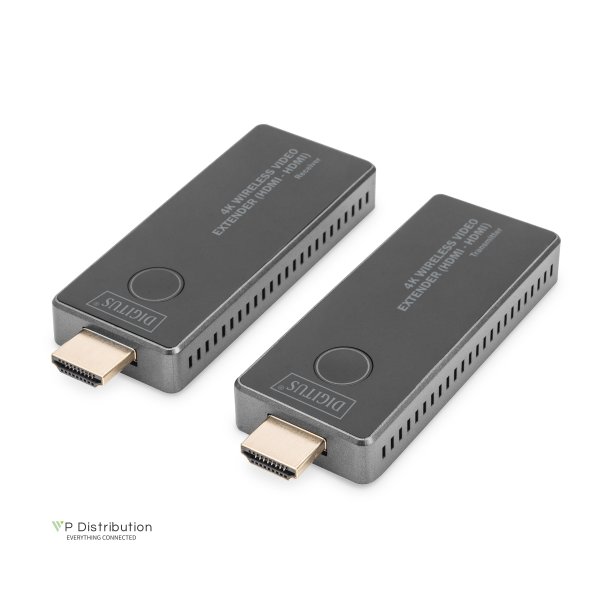 Digitus 4K Wireless HDMI Extender Set, 30 m HDMI - HDMI