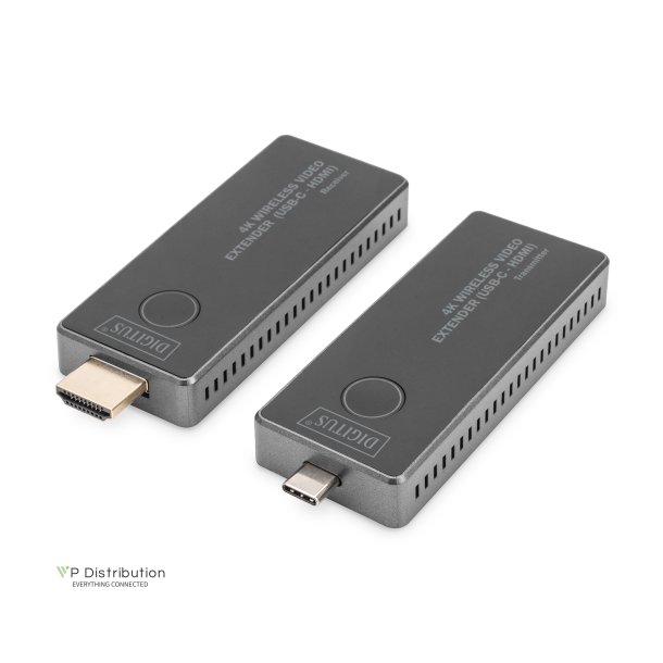 Digitus 4K Wireless AV Extender Set, 30 m USB-C - HDMI