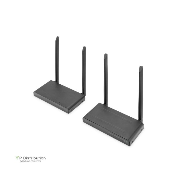 Digitus 4K Wireless HDMI Extender/Splitter Set, 1x4 150 m, 1x TX, 1x RX