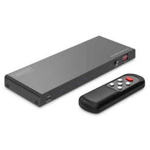 4x1 HDMI Switch, 8K/60Hz (4:4:4), Toslink, Stereo, EDID Control