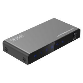 Digitus 1x2 HDMI Splitter, 4K/60Hz HDCP 2.2, EDID Control