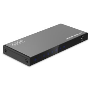 Digitus 1x4 HDMI Splitter, 4K/60Hz HDCP 2.2, EDID Control