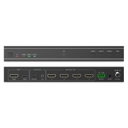 HDMI Video Wall Controller, 4 Displays 4K/30Hz, HDMI, USB-C, Black