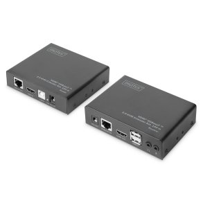 Digitus HDBaseT 2.0 HDMI KVM Extender Set 4K/60Hz (4:2:0), 6x USB