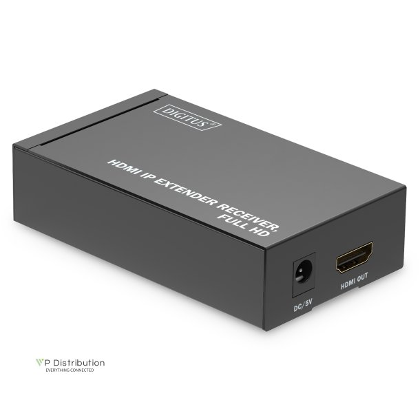 Digitus HDMI IP Video Extender, Receiver Unit for DS-55517