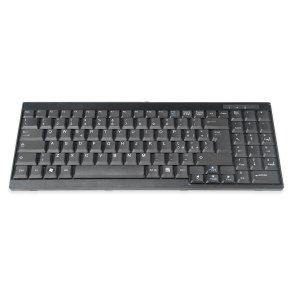 Digitus Keyboard for TFT consoles black, wired, italian layout