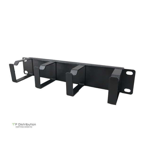 Cable Rings with 4 fingers for 10" Cabinets, Black