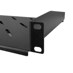 Fixed shelf for wall cabinet. 1U 19" 250mm deep 20kg capacity