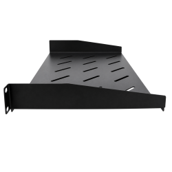 Fixed shelf for wall cabinet. 1U 19" 250mm deep 20kg capacity