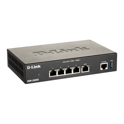 D-LINK DSR-250V2/E VPN Security Router, 3x LAN, 1x WAN, 1x LAN/WAN Port