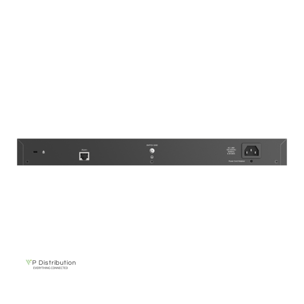 D-Link DSS-200G-28MPP/E 28-Port Switch, Desktop Gigabit PoE Surveillance 518W
