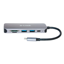 D-Link DUB-2325 5-in-1 USB-C Hub mit Card Reader