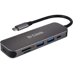 D-Link DUB-2325 5-in-1 USB-C Hub mit Card Reader