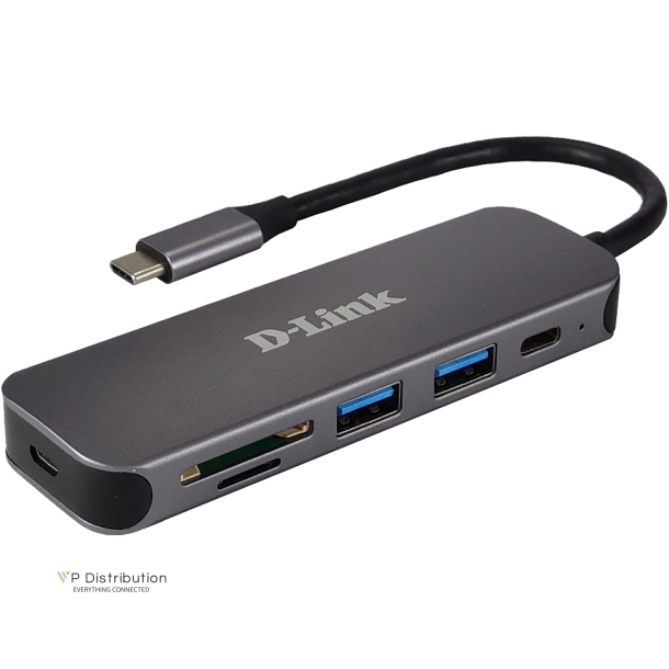 D-Link DUB-2325 5-in-1 USB-C Hub mit Card Reader