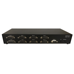SmartAVI DVI-D, 4-Port, 4x4 Matrix Switch. Includes: [DVR4X4, PS5VD4A]