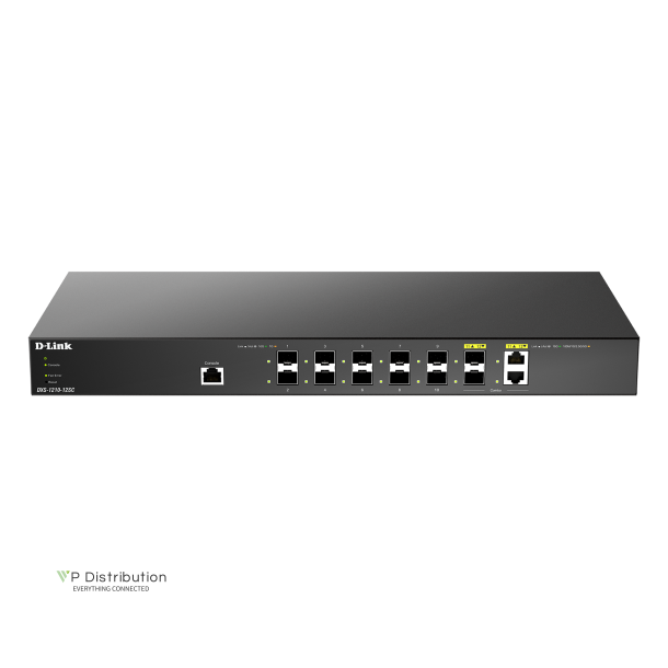 D-Link DXS-1210-12SC 10G SFP+ Switch 12-Port Smart Managed 2x Combo